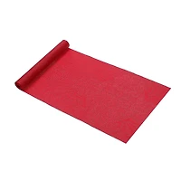 IH Casa Decor Vinyl Table Runner 54" Damask Red - Ensemble De 2