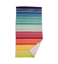 MAINSTAYS SERVIETTE DE PLAGE IMPRIMÉ -- ARC EN CIEL