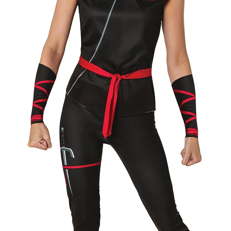 Rubies Dragon Ninja Costume for Adults, Womens Medium (Size 8-10)