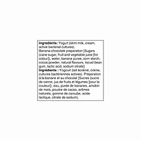 Oikos Extra Creamy Yogurt, Banana Chocolate, Blended, 4% M.F, 4x95g