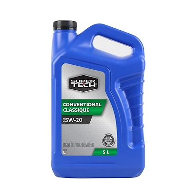 Super Tech Conventional 5W20 Motor Oil, 5L