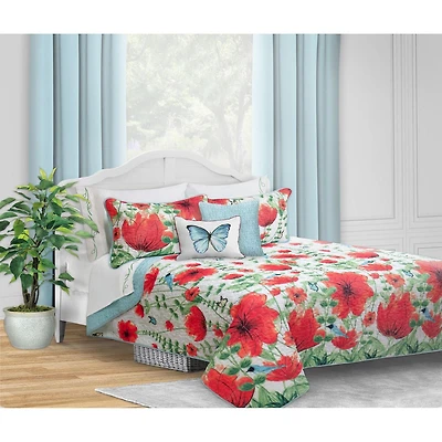 Safdie & Co. Courtepointe 3PC Ens DQ Botanix