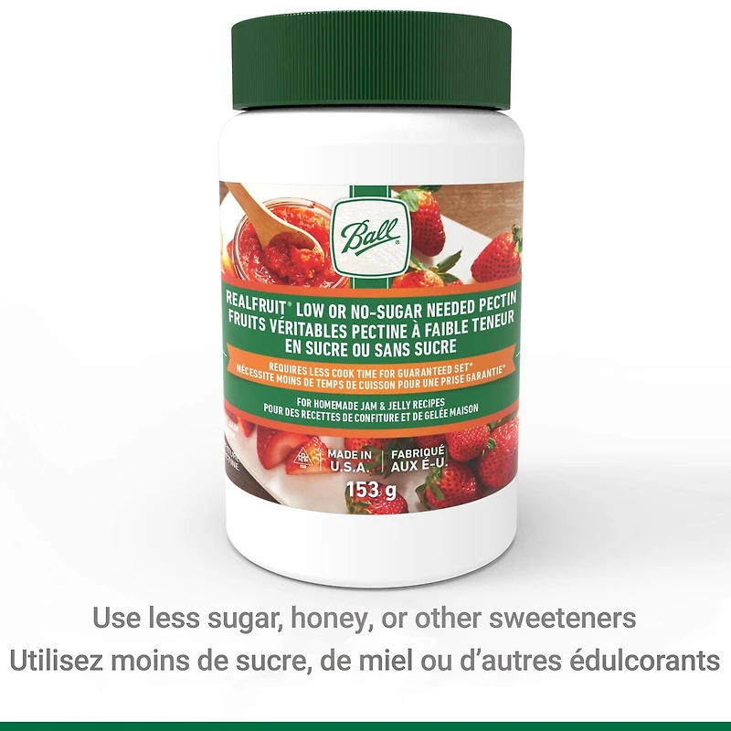 Pectine Ball RealFruit à faible teneur en sucre ou sans sucre 153 g