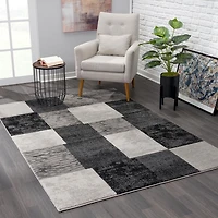 Rug Branch Montage Collection Modern Geometric Runner Area