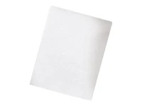 Fellowes Presentation Covers Oversize - Wood pulp - 8.74 in x 11.26 in - white - 200 pcs. binding cover.  Perfect for binding professional documents.