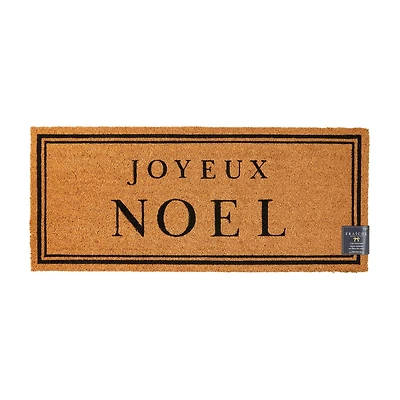 Fraiche Joyeux Noel Coir Doormat