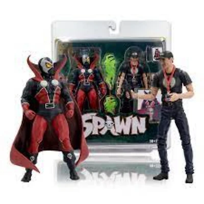 Spawn & Todd McFarlane (Spawn) 2-Pack 7" Figures McFarlane Toys 30th Anniversary