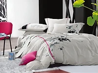 Johnson Home 200 TC Fashion Bedding Cotton Yarn Duvet Cover Sets (Queen)