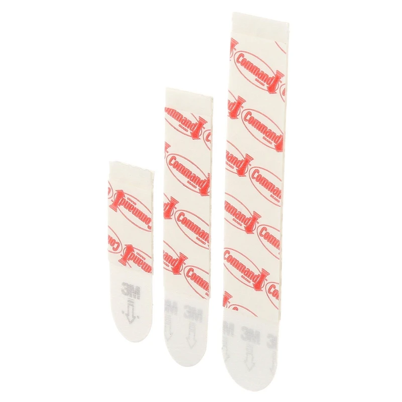 Command™ Refill Strips 17200C, Medium/Large, 16 Strips Per Pack, Assorted