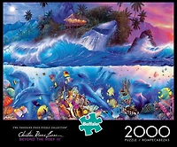 Buffalo Games Christian Riese Lassen Beyond the Reef III 2000 Piece Jigsaw Puzzle