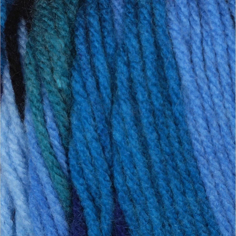 Bernat® Super Value Stripes™ Yarn, Acrylic #4 Medium, 5oz/142g, 264 Yards