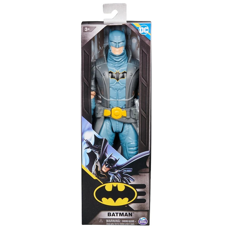 DC Comics, Batman Action Figure, 12-inch Super Hero Collectible Kids Toys for Boys and Girls, Ages 3+