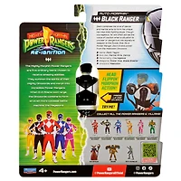 Mighty Morphin Power Rangers: Re-Ignition - Auto-Morphin Black Ranger Action Figure by Playmates Toys