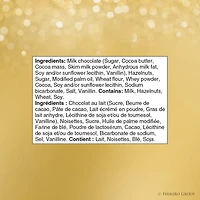 Boîte-cadeau de fins chocolats au lait et aux noisettes FERRERO ROCHER, 12 chocolats