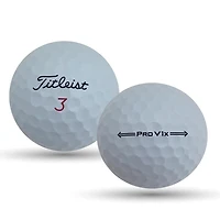 Mulligan - 48 balles de golf récupérées Titleist Prov V1x 2022 5A, Blanc