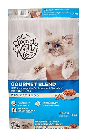 Special Kitty Gourmet Blend Dry Cat Food, 3.2kg