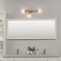 Hollins 18" 3-Light Vanity Light, Matte Brass