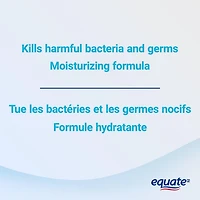 Gel désinfectant antibactérien pour les mains Equate 1 litre