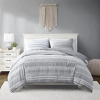Home Trends Lumi 3pc Duvet Cover Set, Double/Queen, King