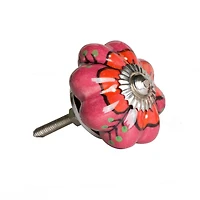 KNOB-IT VINTAGE HANDPAINTED CERAMIC KNOBS (8 Pack) K000001
