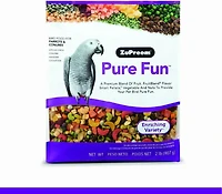 Zupreem Pure Fun Nourriture pour oiseaux pour perroquets et conures