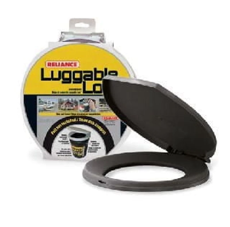 Luggable Loo Seat Cover, Converts any standard 5 gallon bucket into a portable toilet.