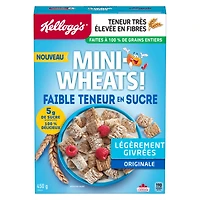 Kellogg's® Mini-Wheats® Low Sugar Cereal 450g, Mini Wheats Low Sugar Cereal 450Gx12