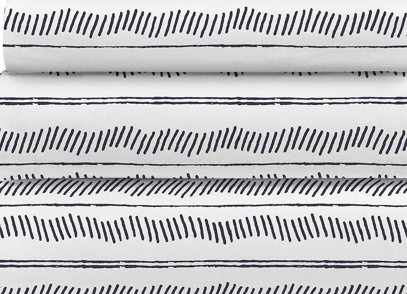Johnson Home 600 Thread Count Organic Cotton Printed Sheet Sets