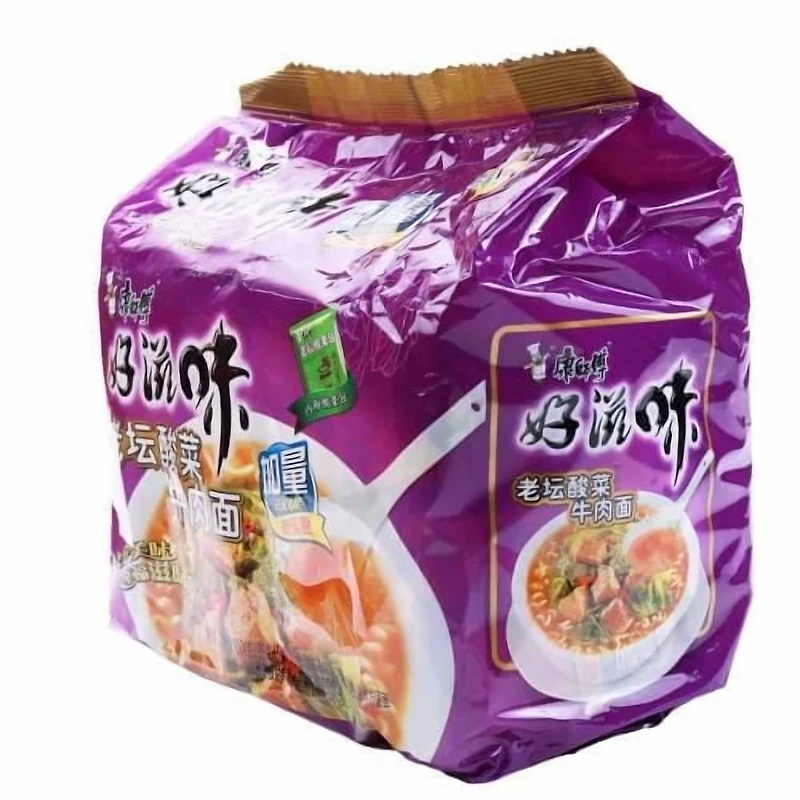 Nouille Instantanée Saveur Suancai & Bœuf