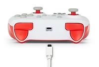 PowerA  Enhanced Wired Controller for Nintendo Switch - Mario White