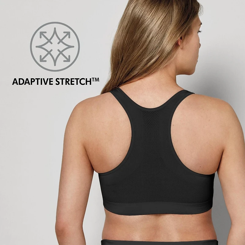 Medela Keep Cool Sleep Bra | Seamless Maternity & Nursing Sleep Bra with Full Back Breathing Zone and Soft Touch fabric. Black | Small, Maternity & Nursing Sleep Bra