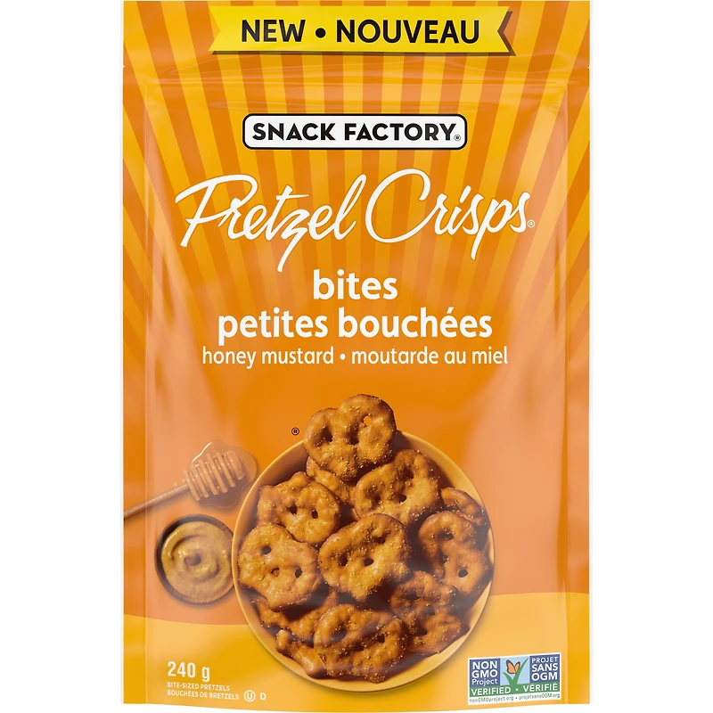 SF Pretzel Crisps Bites Honey Mustard