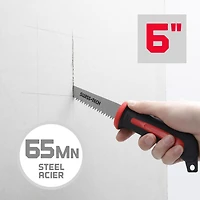 Swiss Tech 6" Wallboard Saw, Durable steel blade