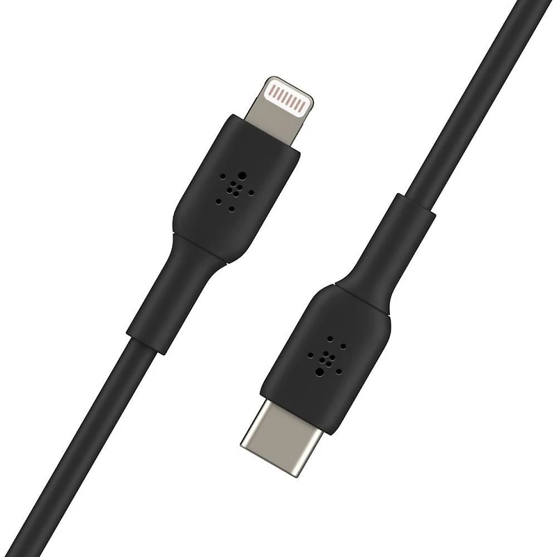 Belkin BoostCharge Fast Charging USB C to Lightning Cable 3.3ft/1M - MFi Certified 18W Power Delivery iPhone Charger Cord - Apple Charger USB C Cable - Fast Charging for iPhone 14, iPhone 13 - Black