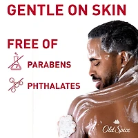 Nettoyant pour le corps pour hommes Old Spice Super Hydratation, Vanille + karité, hydratation régénératrice 24 heures sur 24, 7 jours sur 7 591ML