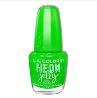 Neon Jelly Nail Polish - Electric Lime, 13mL