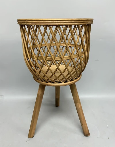 Bamboo Plant Stand 7.8X7.8X14.7inch