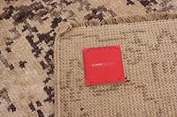 ECARPETGALLERY Tapis Noué à la Main pour Salon, Salle à Manger et Chambre à Coucher Transitionnel Collection Oushak Prestige 5'4" x 7'3" en Ivoire