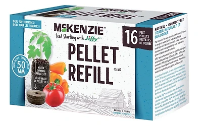 McKenzie 16 Tomato Peat Refill 50mm, McKenzie 16 Tomato Peat Refill 50