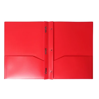 Pen+Gear Poly Portfolio with Prongs, 11 2/5 x 9 9/20 inch