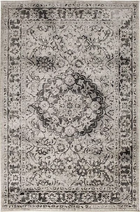 Zunthus Tan and Brown Woven Area Rug