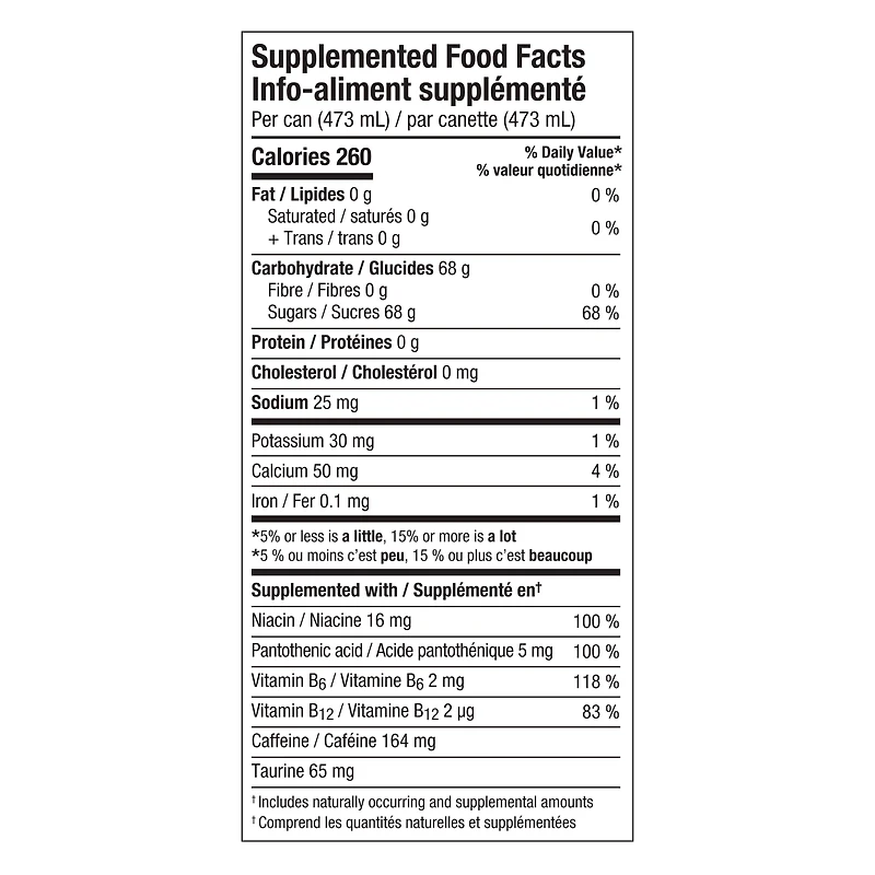 Rockstar Punched Blackberry Energy Drink 473 mL, Can, 473 mL