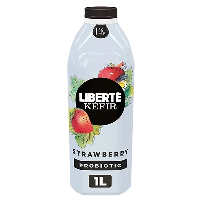 Liberté 1% Kefir, Strawberry, 1 L, 1 L