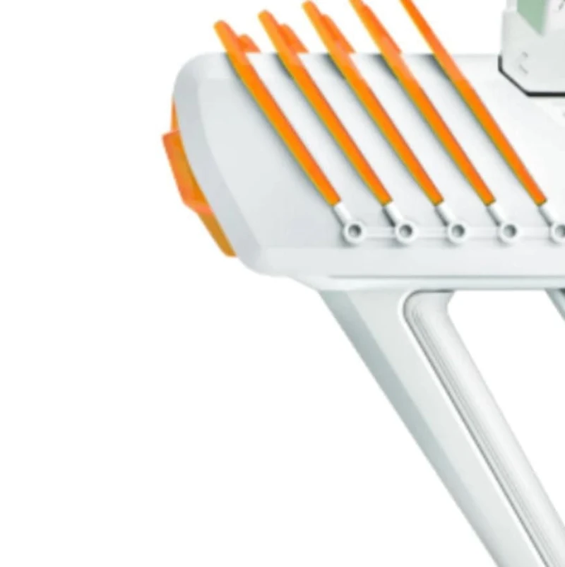Gel Blaster Fin & Tip Accessoire de fixation de couleur orange