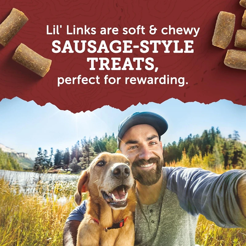 Zuke's Lil’ Links Sausage-Style Pork & Apple Recipe, Dog Treats, 170 g, 170 g