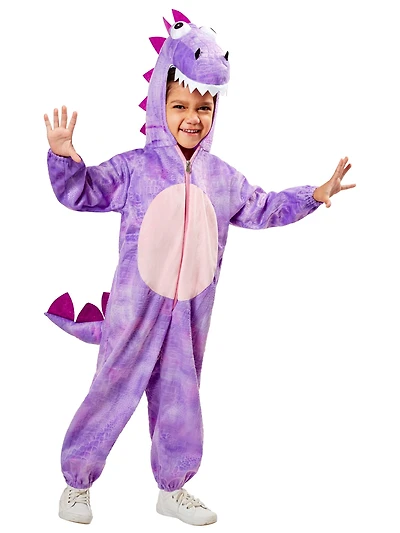 Costume de Dinosaure Purplesaurus Rex pour Bébés par Rubies, Filles