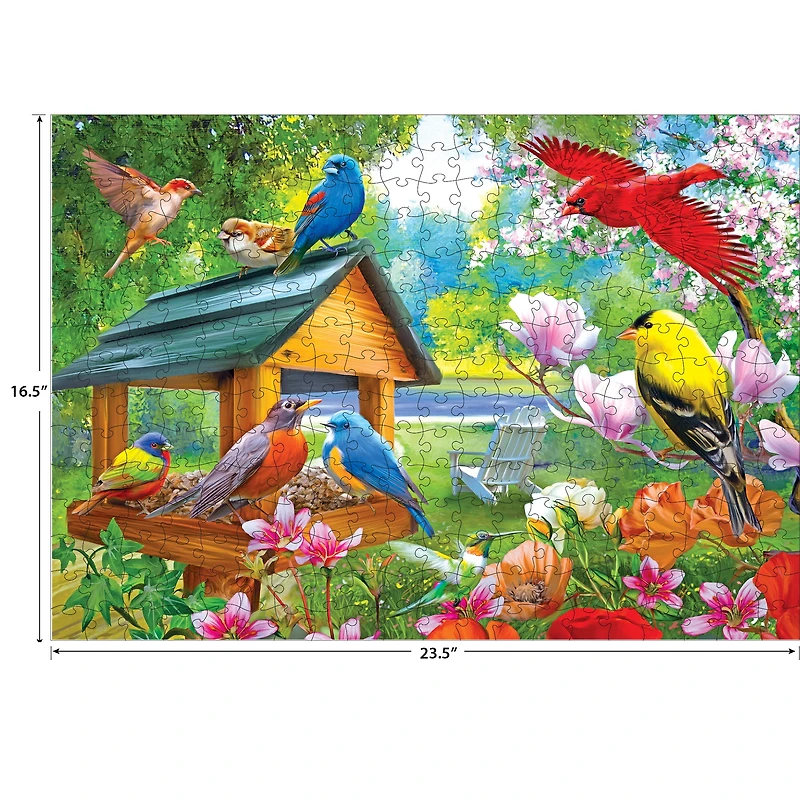 RoseArt - Colorluxe 500 pièces -Heure du dîner- Puzzle à emboîter pour adultes