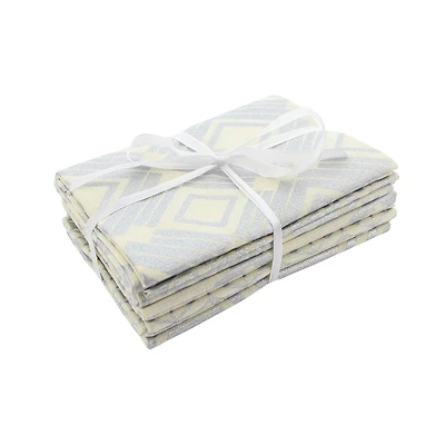 Fabric Creations Metallic Fabric Bundle - 18" x 21" / 45cm x 53cm, Fabric Bundle - 18" x 21" / 45cm x 53cm