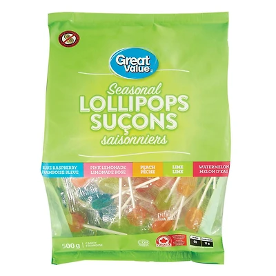 Great Value Seasonal Lollipops
