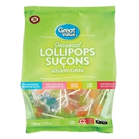 Great Value Seasonal Lollipops